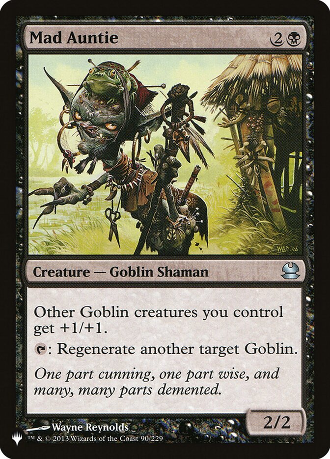 Magic the Gathering Card - Mad Auntie - MTG Circle