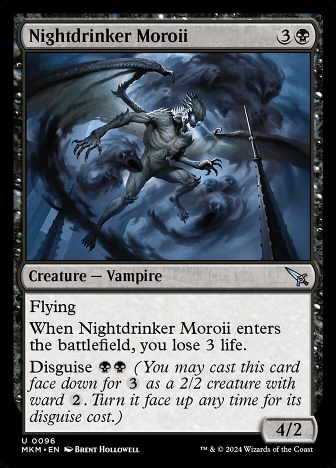 Magic the Gathering Card - Nightdrinker Moroii - MTG Circle