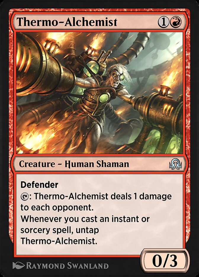 Magic the Gathering Card - Thermo-Alchemist - MTG Circle