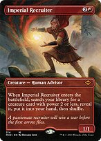 Magic the Gathering Card - Imperial Recruiter - MTG Circle