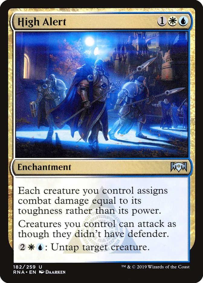 Magic the Gathering Card - High Alert - MTG Circle