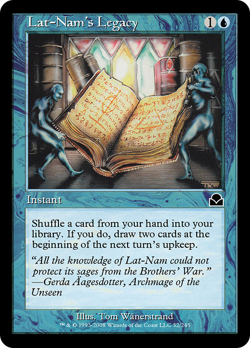 Magic the Gathering Card - Lat-Nam's Legacy - MTG Circle