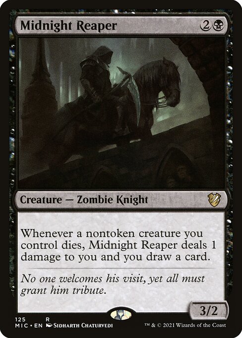 Magic the Gathering Card - Midnight Reaper - MTG Circle