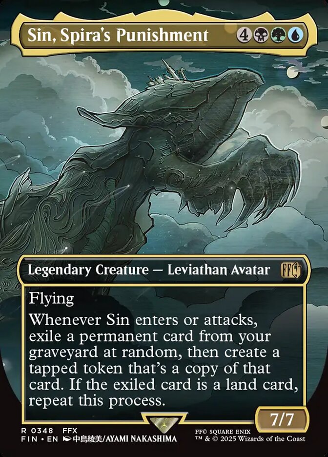 Magic the Gathering Card - Sin, Spira's Punishment - MTG Circle