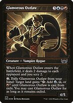 Magic the Gathering Card - Glamorous Outlaw - MTG Circle