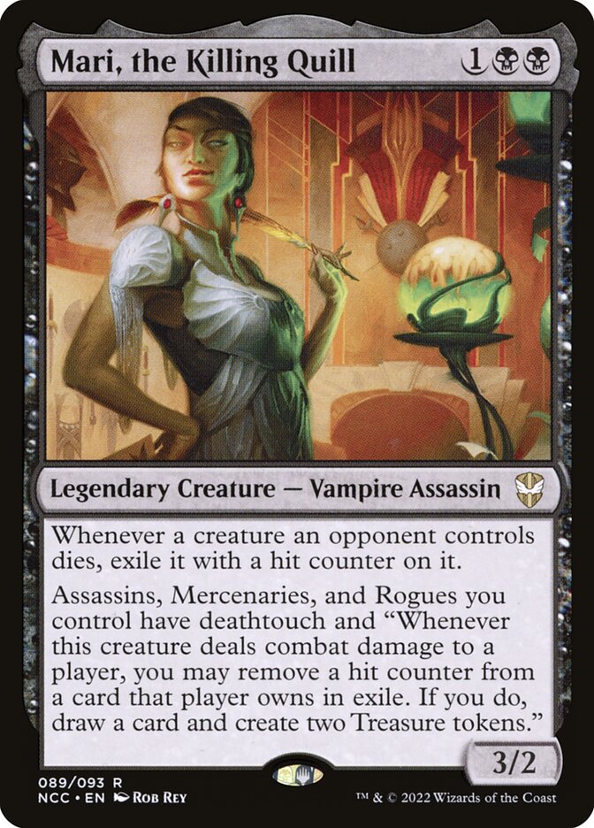 Magic the Gathering Card - Mari, the Killing Quill - MTG Circle