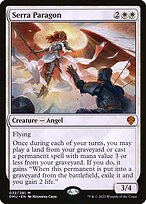 Magic the Gathering Card - Serra Paragon - MTG Circle