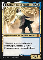Magic the Gathering Card - Gale, Holy Conduit - MTG Circle