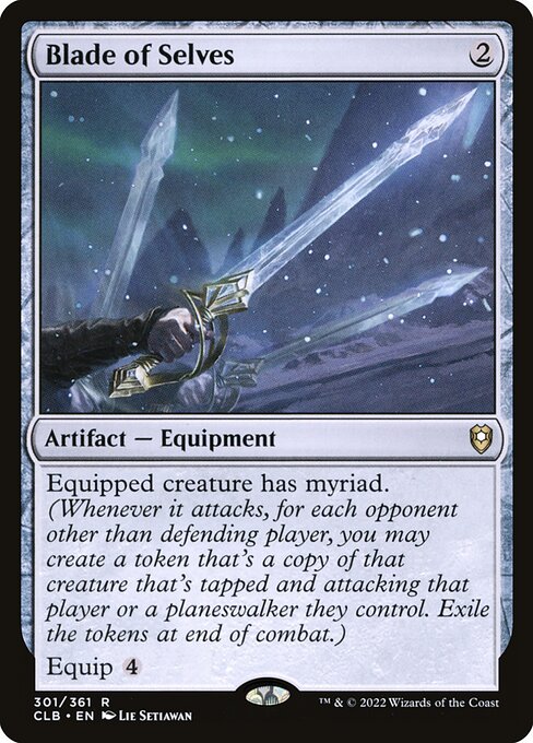 Magic the Gathering Card - Blade of Selves - MTG Circle