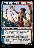 Magic the Gathering Card - Saheeli, Sublime Artificer - MTG Circle