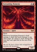 Magic the Gathering Card - Screaming Nemesis - MTG Circle