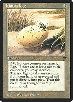 Magic the Gathering Card - Triassic Egg - MTG Circle