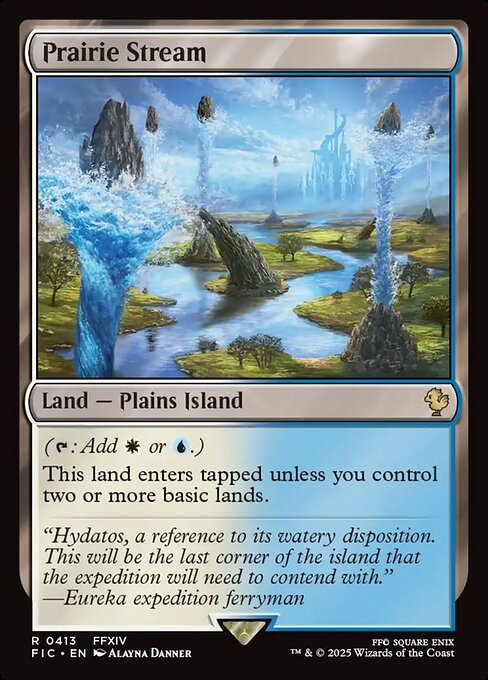 Magic the Gathering Card - Prairie Stream - MTG Circle
