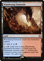 Magic the Gathering Card - Wandering Fumarole - MTG Circle