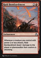 Magic the Gathering Card - Raid Bombardment - MTG Circle