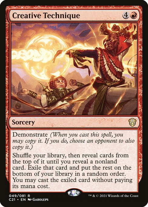 Magic the Gathering Card - Creative Technique - MTG Circle