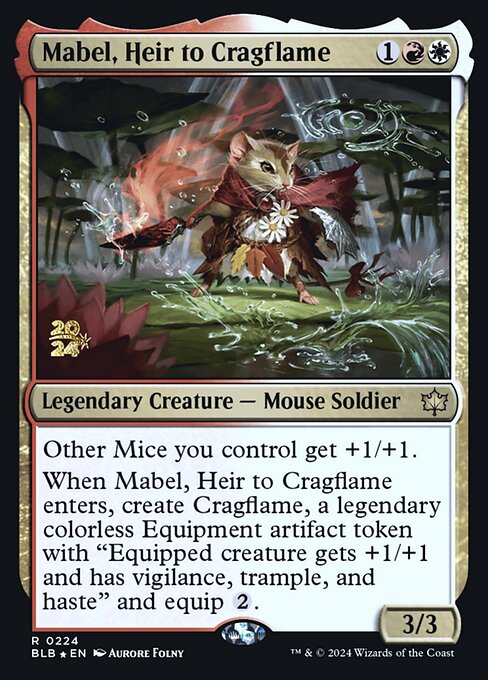 Magic the Gathering Card - Mabel, Heir to Cragflame - MTG Circle