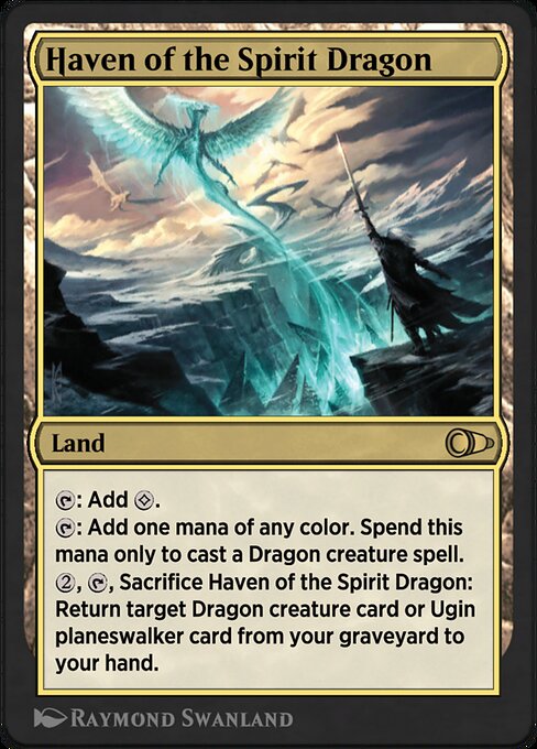 Magic the Gathering Card - Haven of the Spirit Dragon - MTG Circle