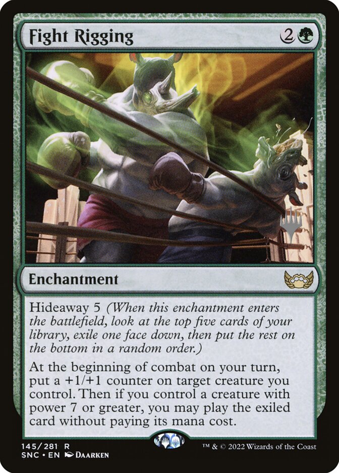 Magic the Gathering Card - Fight Rigging - MTG Circle