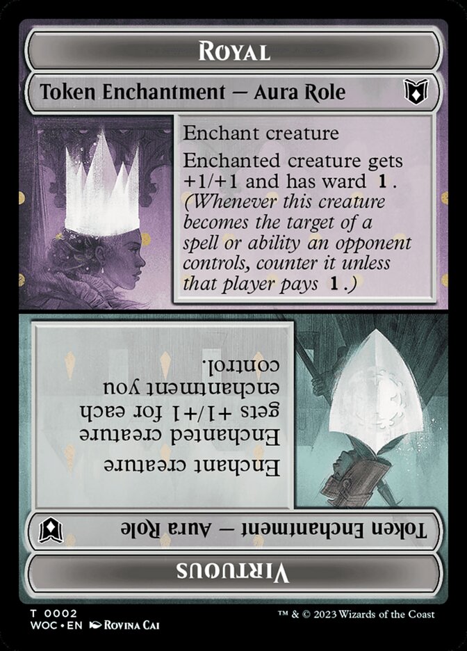 Magic the Gathering Card - Royal // Virtuous - MTG Circle