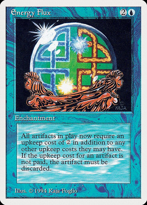 Magic the Gathering Card - Energy Flux - MTG Circle