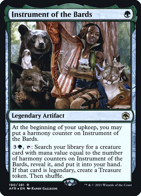 Magic the Gathering Card - Instrument of the Bards - MTG Circle