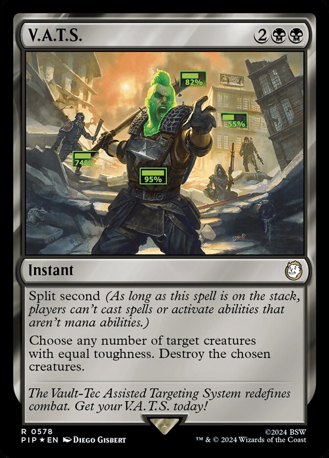 Magic the Gathering Card - V.A.T.S. - MTG Circle