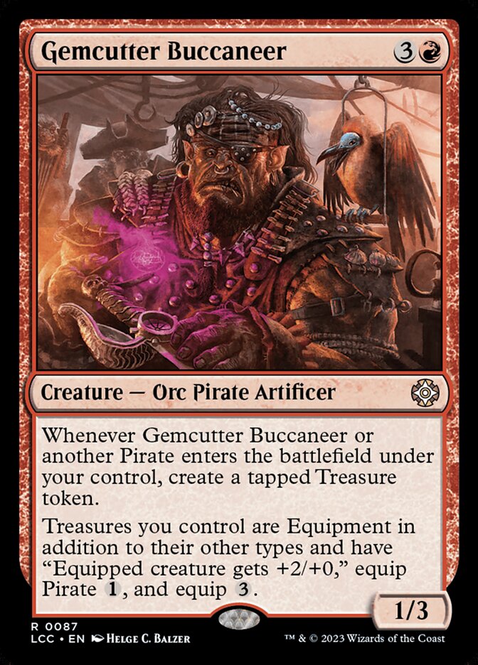 Magic the Gathering Card - Gemcutter Buccaneer - MTG Circle