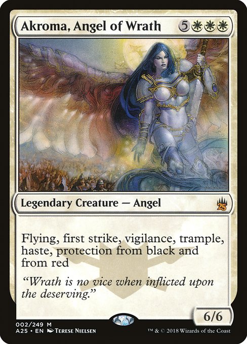 Magic the Gathering Card - Akroma, Angel of Wrath - MTG Circle