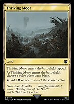 Magic the Gathering Card - Thriving Moor - MTG Circle