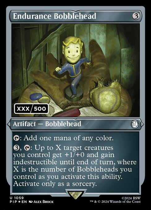Magic the Gathering Card - Endurance Bobblehead - MTG Circle