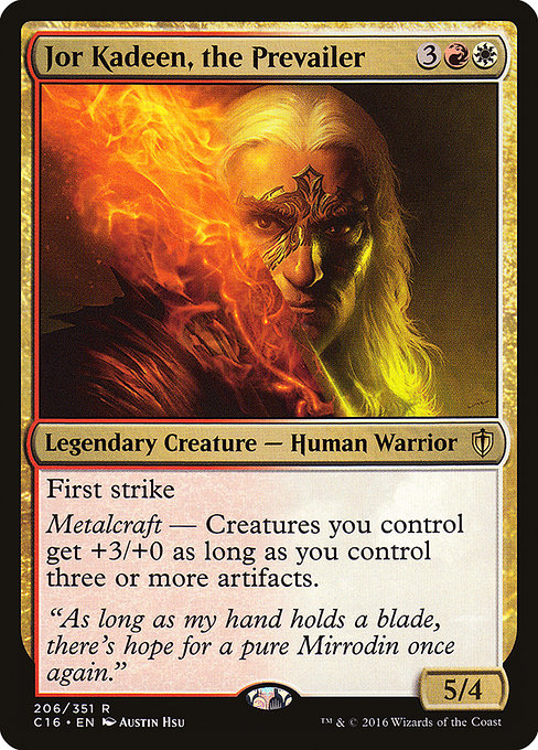 Magic the Gathering Card - Jor Kadeen, the Prevailer - MTG Circle