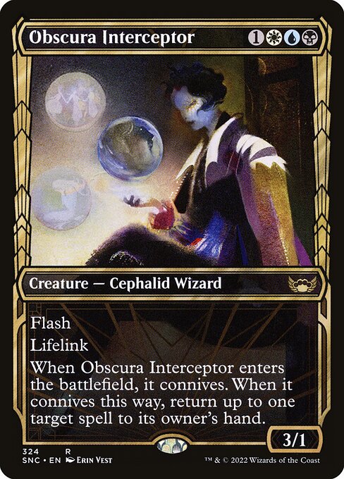 Magic the Gathering Card - Obscura Interceptor - MTG Circle