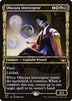 Magic the Gathering Card - Obscura Interceptor - MTG Circle