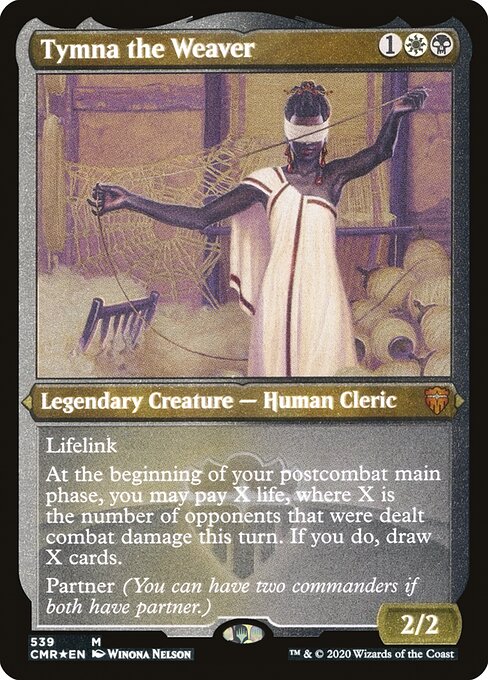 Magic the Gathering Card - Tymna the Weaver - MTG Circle