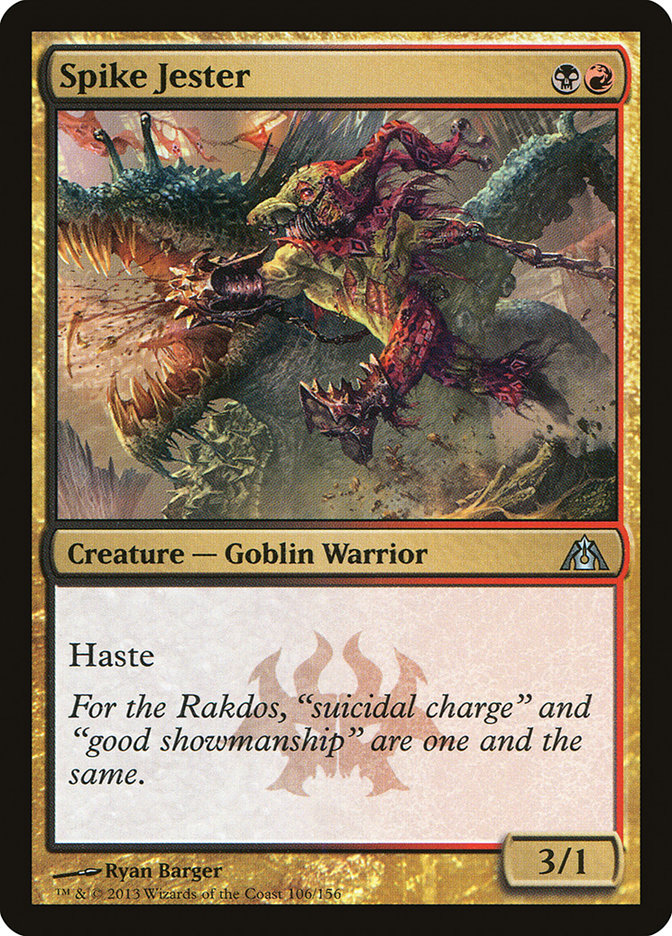 Magic the Gathering Card - Spike Jester - MTG Circle
