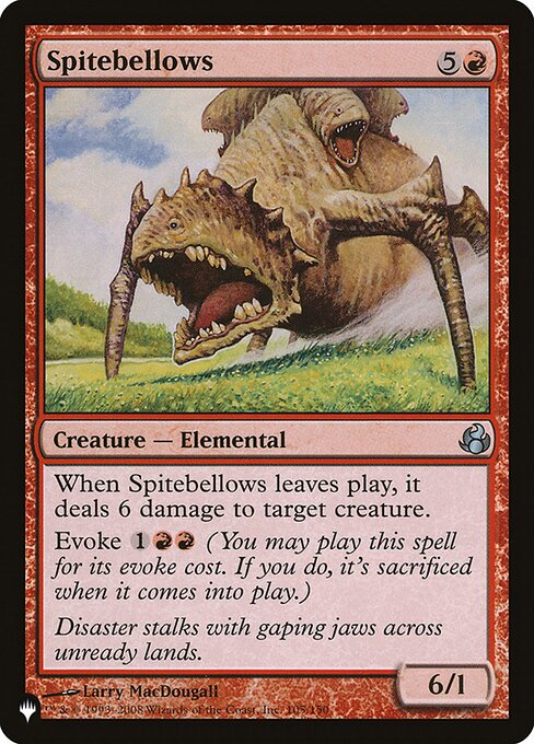 Magic the Gathering Card - Spitebellows - MTG Circle