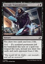 Magic the Gathering Card - Decode Transmissions - MTG Circle