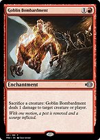 Magic the Gathering Card - Goblin Bombardment - MTG Circle