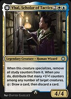 Magic the Gathering Card - Vhal, Scholar of Tactics - MTG Circle