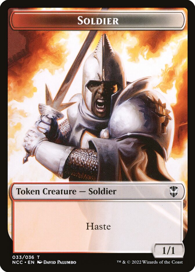 Magic the Gathering Card - Soldier - MTG Circle