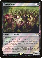 Magic the Gathering Card - Poxwalkers - MTG Circle