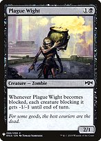 Magic the Gathering Card - Plague Wight - MTG Circle
