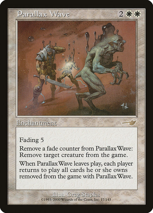 Magic the Gathering Card - Parallax Wave - MTG Circle
