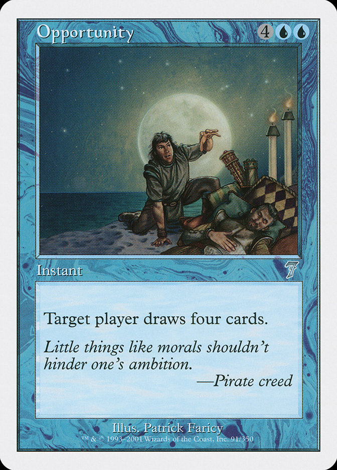 Magic the Gathering Card - Opportunity - MTG Circle