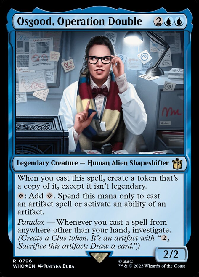 Magic the Gathering Card - Osgood, Operation Double - MTG Circle