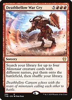 Magic the Gathering Card - Deathbellow War Cry - MTG Circle