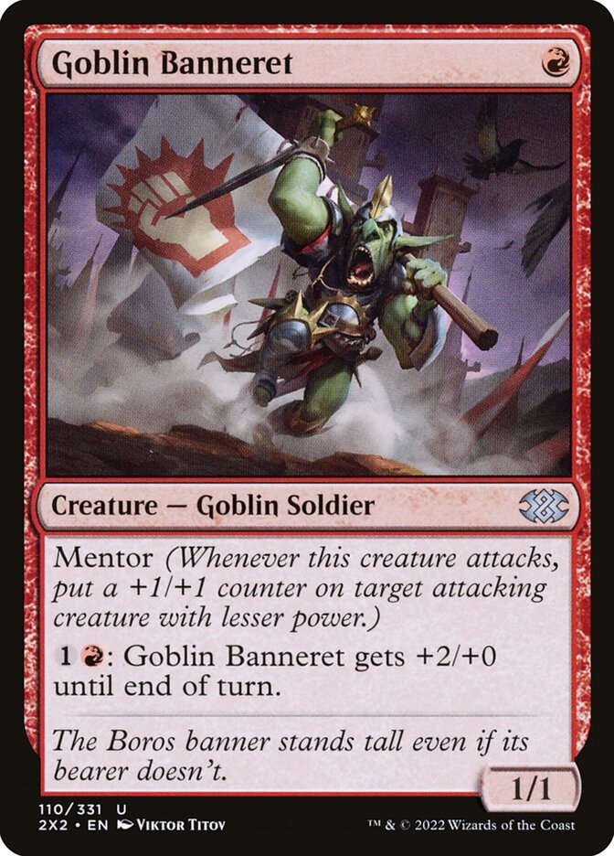 Magic the Gathering Card - Goblin Banneret - MTG Circle
