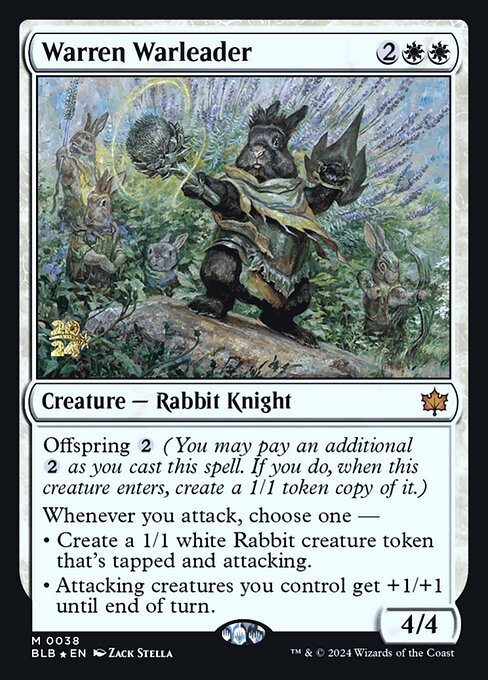 Magic the Gathering Card - Warren Warleader - MTG Circle