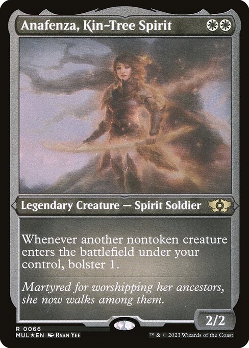 Magic the Gathering Card - Anafenza, Kin-Tree Spirit - MTG Circle